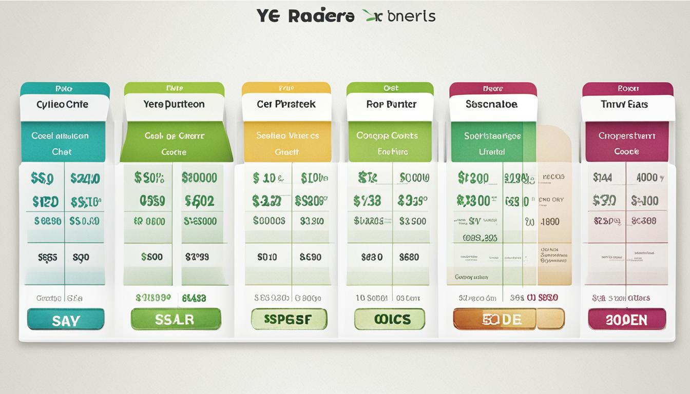 Comparativo de preços