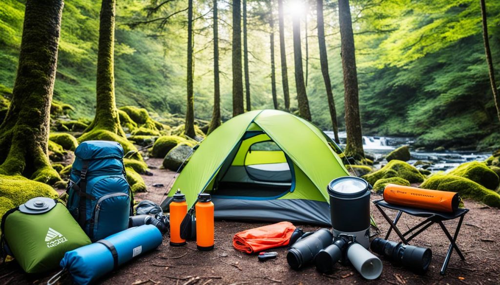 Equipamentos para Camping e Aventura